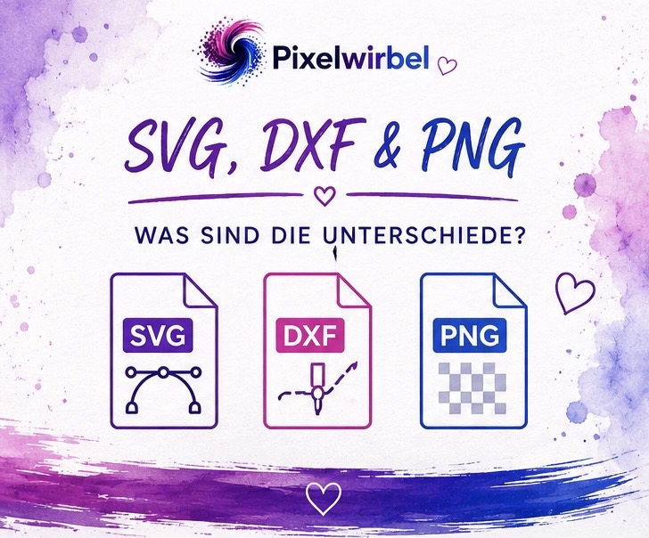 Plotterdateien – Was sind SVG-, DXF- und PNG Dateien
