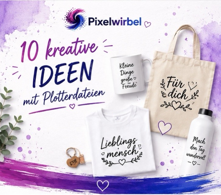 10 kreative Ideen mit Plotterdateien